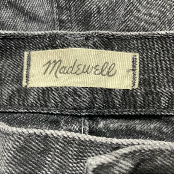 Madewell The Mom Jean Short Short Black NWT Plus Size 32 - Picture 5 of 9